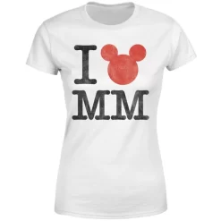 T-Shirt Femme I Heart MM Mickey Mouse (Disney) - Blanc 11 T-Shirt Femme I Heart MM Mickey Mouse (Disney) - Blanc -Disney 11666948 1934624232509272