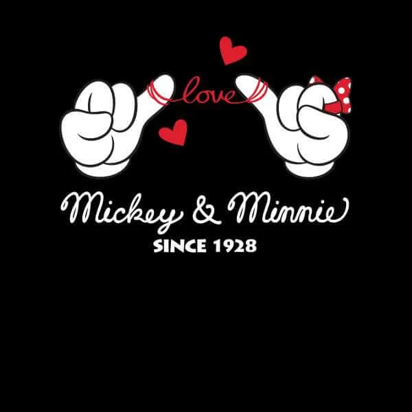 Sweat Homme Mickey Mouse Et Minnie Depuis 1928 (Disney) - Noir 4 Sweat Homme Mickey Mouse Et Minnie Depuis 1928 (Disney) - Noir – Image 2