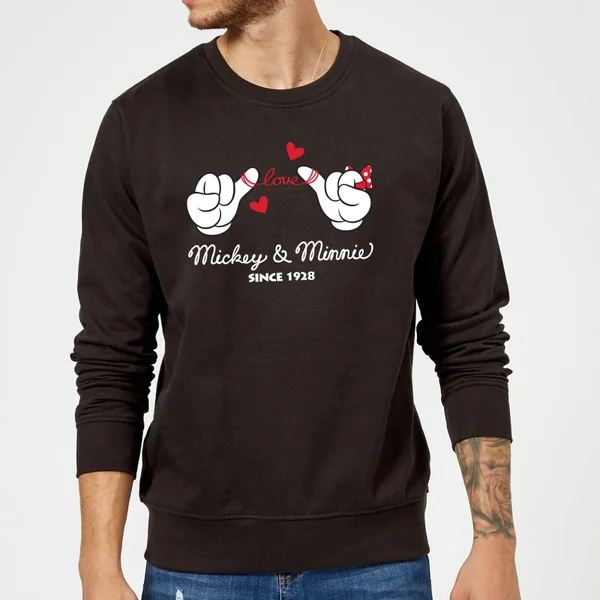 Sweat Homme Mickey Mouse Et Minnie Depuis 1928 (Disney) - Noir 3 Sweat Homme Mickey Mouse Et Minnie Depuis 1928 (Disney) - Noir