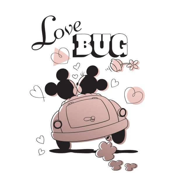 Sweat Homme Love Bug Mickey Mouse (Disney) - Blanc 4 Sweat Homme Love Bug Mickey Mouse (Disney) - Blanc – Image 2