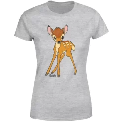 T-Shirt Femme Bambi Disney - Gris -Disney 11705927 3284624467158697