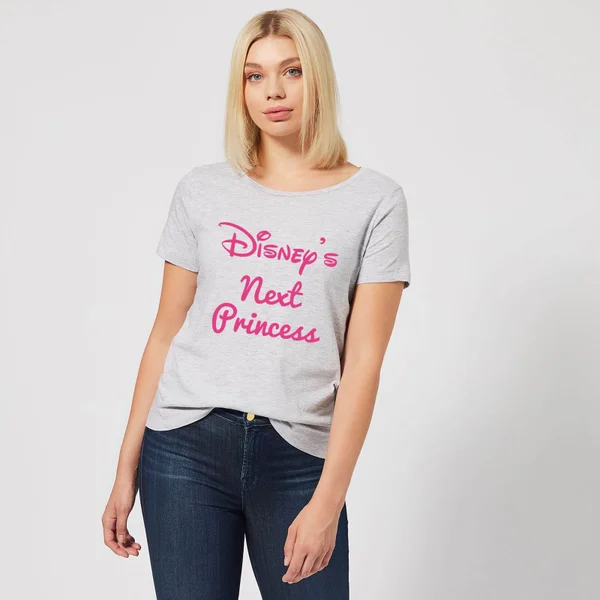 T-Shirt Femme La Prochaine Princesse Disney - Gris 5 T-Shirt Femme La Prochaine Princesse Disney - Gris – Image 3
