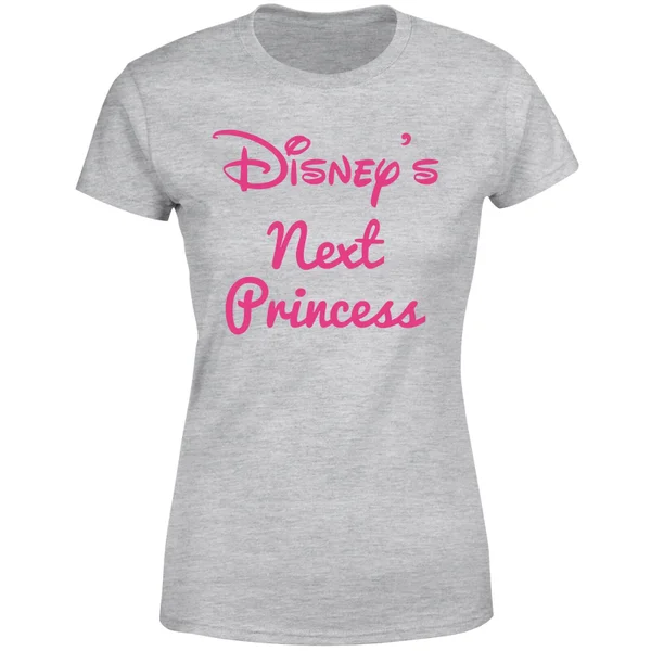 T-Shirt Femme La Prochaine Princesse Disney - Gris 7 T-Shirt Femme La Prochaine Princesse Disney - Gris – Image 5