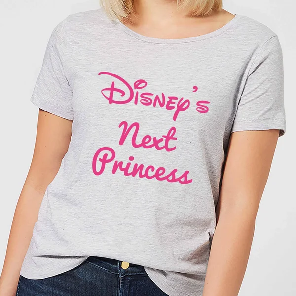 T-Shirt Femme La Prochaine Princesse Disney - Gris 3 T-Shirt Femme La Prochaine Princesse Disney - Gris