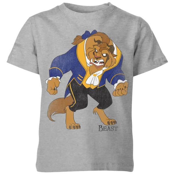 T-Shirt Enfant Disney La Belle Et La Bête - Gris 3 T-Shirt Enfant Disney La Belle Et La Bête - Gris
