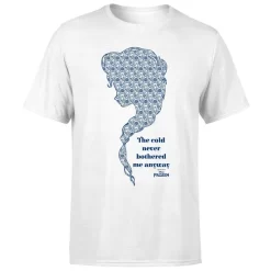 Disney T-Shirt Homme La Reine Des Neiges - The Cold Never Bothered Me Anyway - Blanc 11 Disney T-Shirt Homme La Reine Des Neiges - The Cold Never Bothered Me Anyway - Blanc -Disney 11795805 5094619607508677