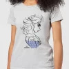 Disney T-Shirt Femme La Reine Des Neiges - Croquis Elsa Bleu - Gris 2 Disney T-Shirt Femme La Reine Des Neiges - Croquis Elsa Bleu - Gris -Disney 11795895 2394624555056096