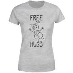 Disney T-Shirt Femme La Reine Des Neiges - Olaf Free Hugs - Gris 11 Disney T-Shirt Femme La Reine Des Neiges - Olaf Free Hugs - Gris -Disney 11795919 8274624539731637