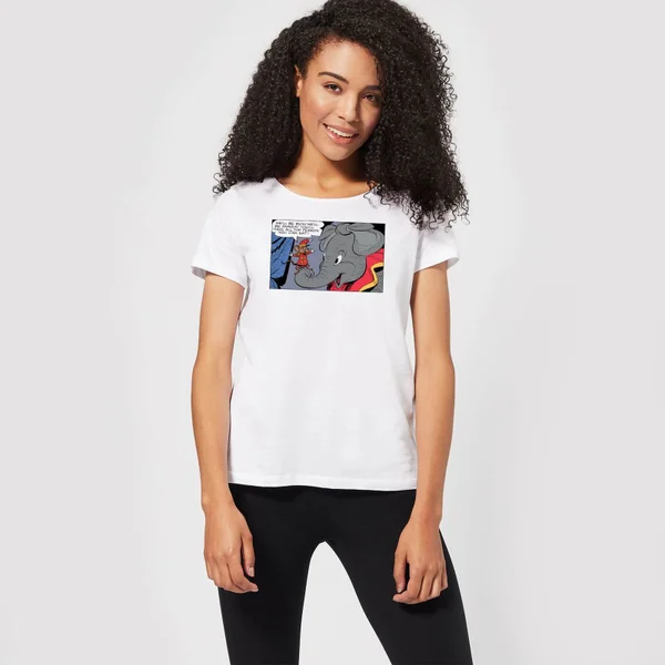 T-Shirt Femme Rich And Famous Dumbo Disney - Blanc 5 T-Shirt Femme Rich And Famous Dumbo Disney - Blanc – Image 3