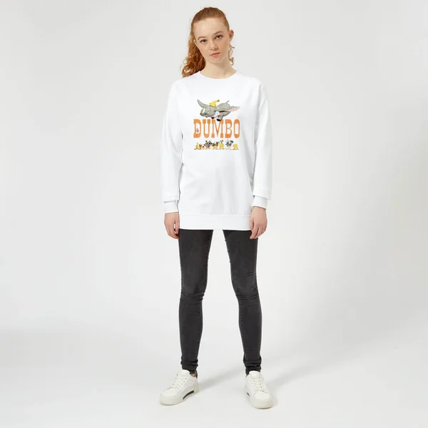 Sweat Femme Le Seul Et L'Unique Dumbo Disney - Blanc 5 Sweat Femme Le Seul Et L'Unique Dumbo Disney - Blanc – Image 3