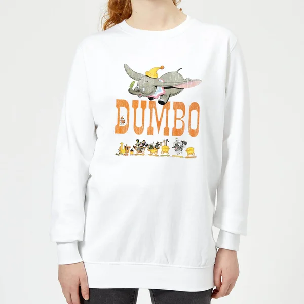 Sweat Femme Le Seul Et L'Unique Dumbo Disney - Blanc 3 Sweat Femme Le Seul Et L'Unique Dumbo Disney - Blanc