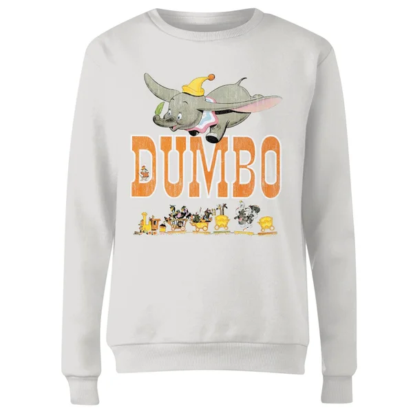Sweat Femme Le Seul Et L'Unique Dumbo Disney - Blanc 6 Sweat Femme Le Seul Et L'Unique Dumbo Disney - Blanc – Image 4