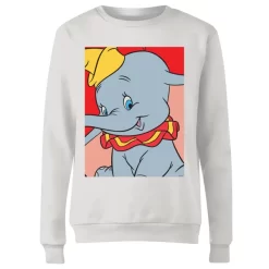 Sweat Femme Portrait Dumbo Disney - Blanc 9 Sweat Femme Portrait Dumbo Disney - Blanc -Disney 11853178 1294626310280565