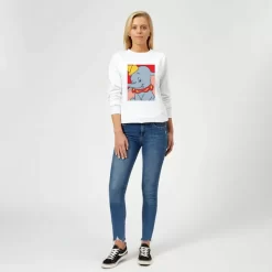 Sweat Femme Portrait Dumbo Disney - Blanc 8 Sweat Femme Portrait Dumbo Disney - Blanc -Disney 11853178 1334626310231383