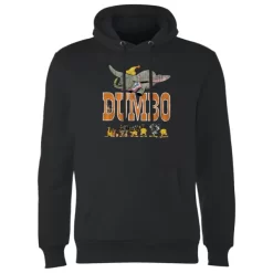 Sweat à Capuche Homme Le Seul Et L'Unique Dumbo Disney - Noir