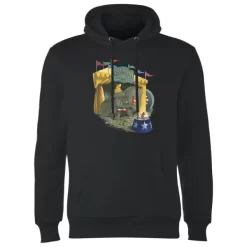 Sweat à Capuche Homme Cirque Dumbo Disney - Noir