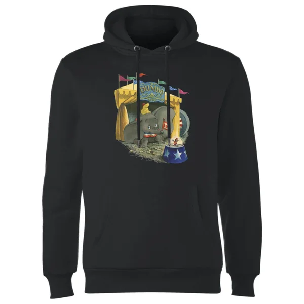 Sweat à Capuche Homme Cirque Dumbo Disney - Noir 3 Sweat à Capuche Homme Cirque Dumbo Disney - Noir
