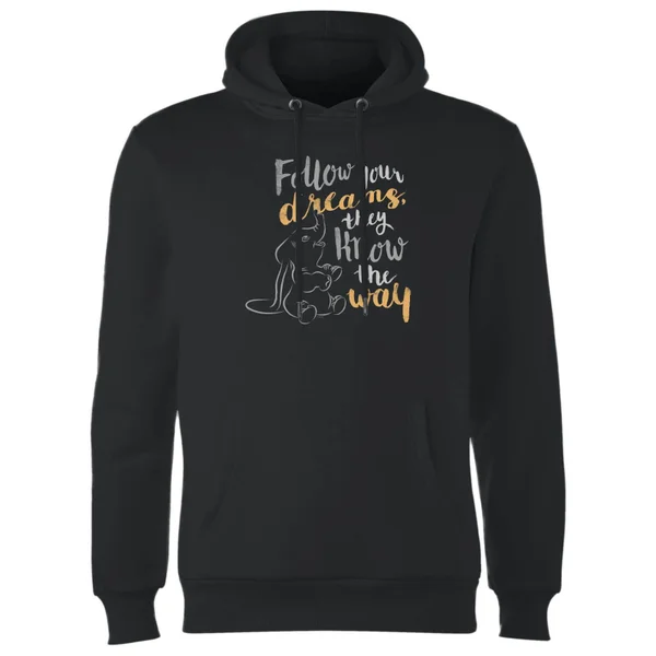 Sweat à Capuche Homme Follow Your Dreams Dumbo Disney - Noir 3 Sweat à Capuche Homme Follow Your Dreams Dumbo Disney - Noir