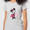 Disney Minnie Mouse Love Heart Women's T-Shirt - Grey 1 Disney Minnie Mouse Love Heart Women's T-Shirt - Grey -Disney 12039017 2564648646107029