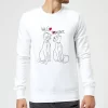 Disney Aristocats We Go Together Sweatshirt - White 1 Disney Aristocats We Go Together Sweatshirt - White -Disney 12039095 4134648648088595