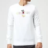 Disney Mickey Mouse Disney Wording Sweatshirt - White 1 Disney Mickey Mouse Disney Wording Sweatshirt - White -Disney 12057271 8964658969942808