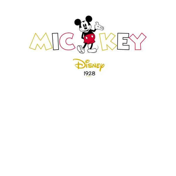Disney Mickey Mouse Disney Wording Sweatshirt - White 4 Disney Mickey Mouse Disney Wording Sweatshirt - White â Image 2