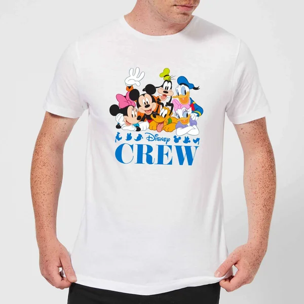 Disney Crew Men's T-Shirt - White 3 Disney Crew Men's T-Shirt - White