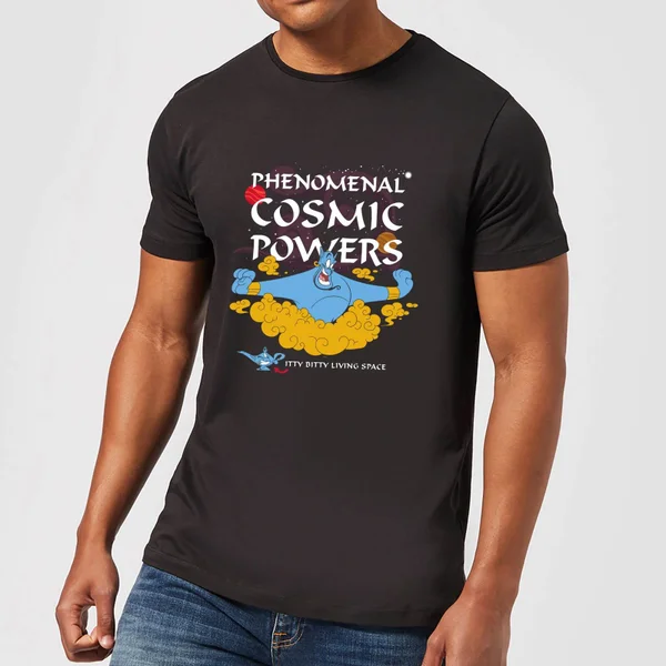 Disney Aladdin Phenomenal Cosmic Power Men's T-Shirt - Black 3 Disney Aladdin Phenomenal Cosmic Power Men's T-Shirt - Black