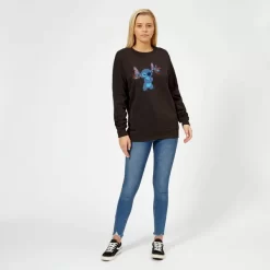 Disney Lilo And Stitch Little Devils Women's Sweatshirt - Black 8 Disney Lilo And Stitch Little Devils Women's Sweatshirt - Black -Disney 12058448 1254658997479982
