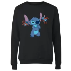 Disney Lilo And Stitch Little Devils Women's Sweatshirt - Black 9 Disney Lilo And Stitch Little Devils Women's Sweatshirt - Black -Disney 12058448 2304658997572571
