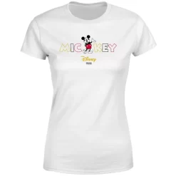 Disney Mickey Mouse Disney Wording Women's T-Shirt - White 11 Disney Mickey Mouse Disney Wording Women's T-Shirt - White -Disney 12059041 1374659010524252