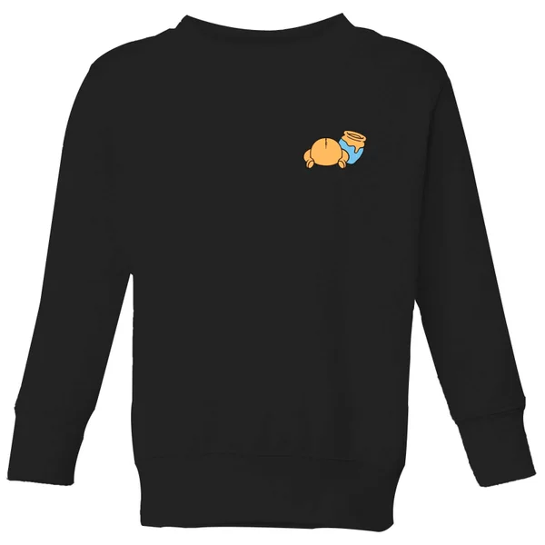 Disney Winnie The Pooh Backside Kids' Sweatshirt - Black 3 Disney Winnie The Pooh Backside Kids' Sweatshirt - Black