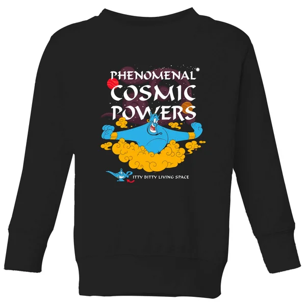Disney Aladdin Phenomenal Cosmic Power Kids' Sweatshirt - Black 3 Disney Aladdin Phenomenal Cosmic Power Kids' Sweatshirt - Black