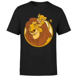 Disney Mufasa & Simba Men's T-Shirt - Black 11 Disney Mufasa & Simba Men's T-Shirt - Black -Disney 12222225 2054689838049826