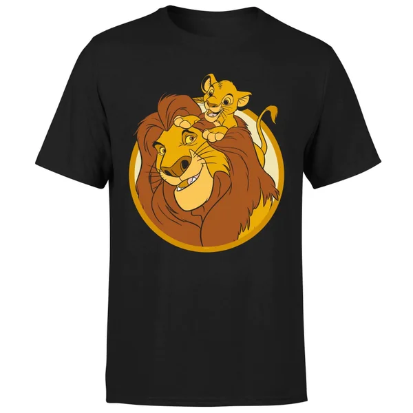 Disney Mufasa & Simba Men's T-Shirt - Black 7 Disney Mufasa & Simba Men's T-Shirt - Black – Image 5