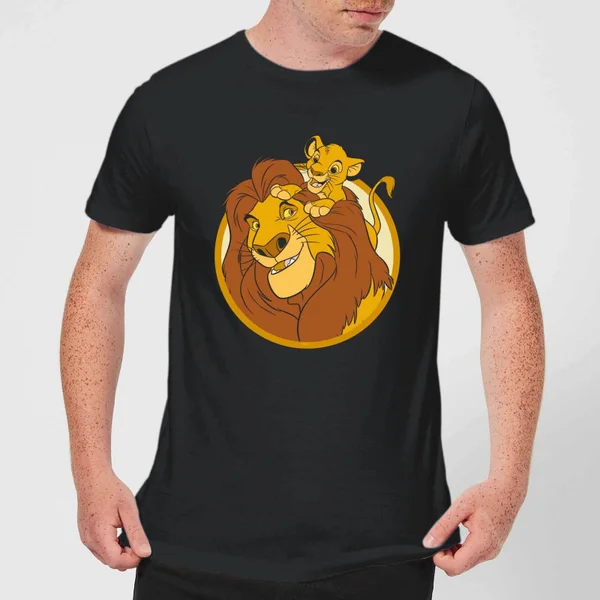 Disney Mufasa & Simba Men's T-Shirt - Black 3 Disney Mufasa & Simba Men's T-Shirt - Black