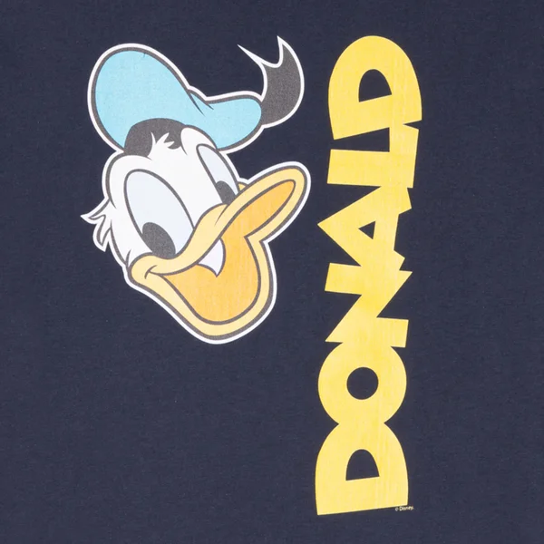 Disney Donald Duck Face Men's T-Shirt - Navy 4 Disney Donald Duck Face Men's T-Shirt - Navy – Image 2