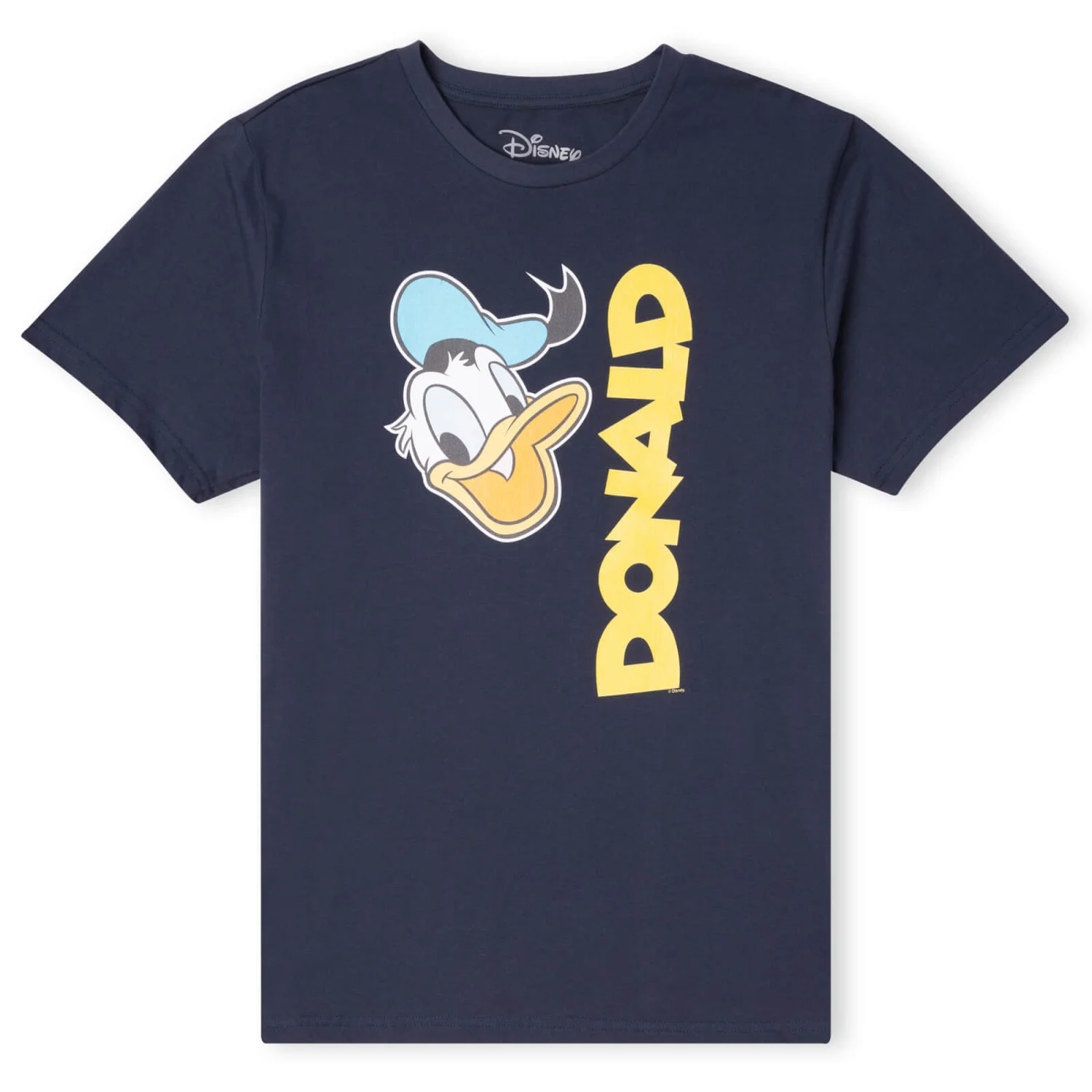 Disney Donald Duck Face Men's T-Shirt - Navy 3 Disney Donald Duck Face Men's T-Shirt - Navy