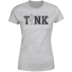 Disney Peter Pan Tinkerbell Women's T-Shirt - Grey 11 Disney Peter Pan Tinkerbell Women's T-Shirt - Grey -Disney 12222458 1364689849413205