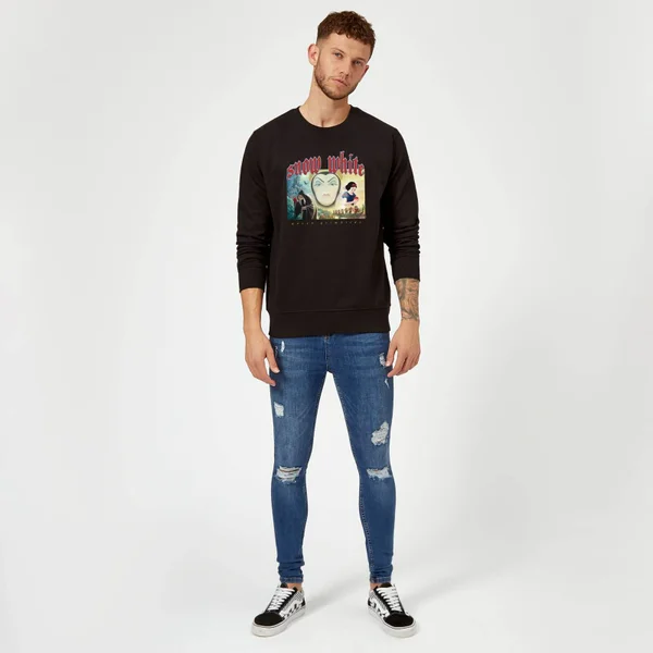Disney Snow White And Queen Grimhilde Sweatshirt - Black 5 Disney Snow White And Queen Grimhilde Sweatshirt - Black – Image 3