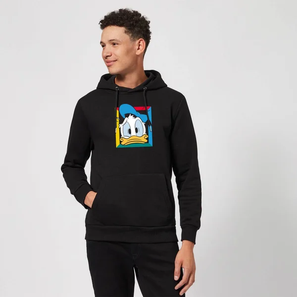 Disney Donald Face Hoodie - Black 5 Disney Donald Face Hoodie - Black â Image 3
