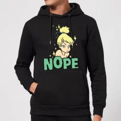 Disney Peter Pan Tinkerbell Nope Hoodie - Black