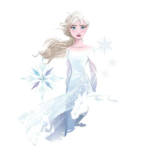 Disney Frozen 2 Nokk Sihouette Men's T-Shirt - White 4 Disney Frozen 2 Nokk Sihouette Men's T-Shirt - White â Image 2