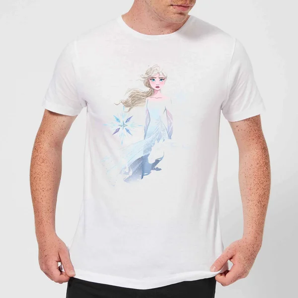 Disney Frozen 2 Nokk Sihouette Men's T-Shirt - White 3 Disney Frozen 2 Nokk Sihouette Men's T-Shirt - White