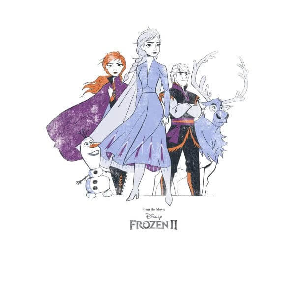 Disney Frozen 2 Group Shot Women's T-Shirt - White 4 Disney Frozen 2 Group Shot Women's T-Shirt - White – Image 2