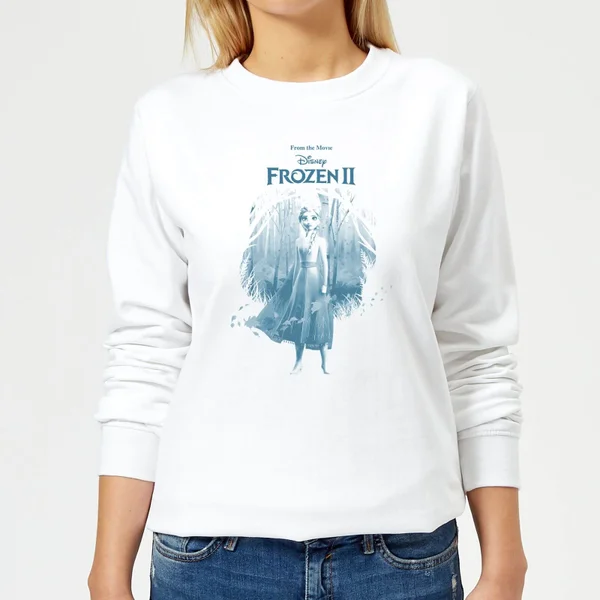 Disney Frozen 2 Find The Way Women's Sweatshirt - White 3 Disney Frozen 2 Find The Way Women's Sweatshirt - White