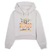Disney Dumbo The One The Only Women's Cropped Hoodie - Ecru Marl 2 Disney Dumbo The One The Only Women's Cropped Hoodie - Ecru Marl -Disney 13418223 6624900789032858