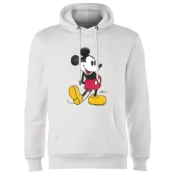 Disney Mickey Mouse Classic Kick Hoodie - White