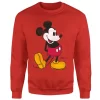 Disney Mickey Mouse Classic Kick Sweatshirt - Red 1 Disney Mickey Mouse Classic Kick Sweatshirt - Red -Disney 13980636 1364996304720217