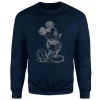 Disney Mickey Mouse Sketch Sweatshirt - Navy 1 Disney Mickey Mouse Sketch Sweatshirt - Navy -Disney 13981324 1614996305107676